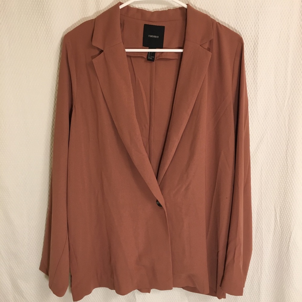 FOREVER 21 Mauve Pink Blazer